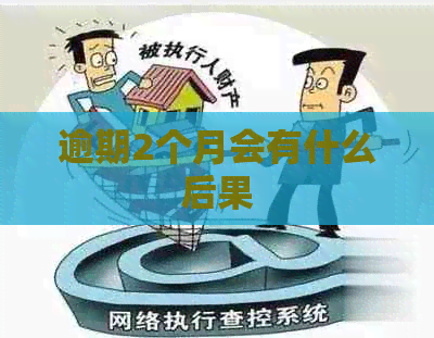 逾期2个月会有什么后果