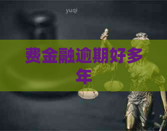 费金融逾期好多年