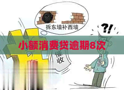 小额消费贷逾期8次