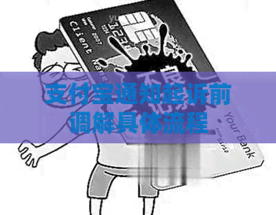 信用卡通知起诉前调解具体流程