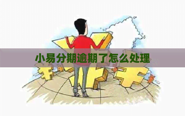 小易分期逾期了怎么处理