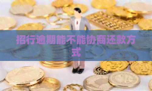 招行逾期能不能协商还款方式