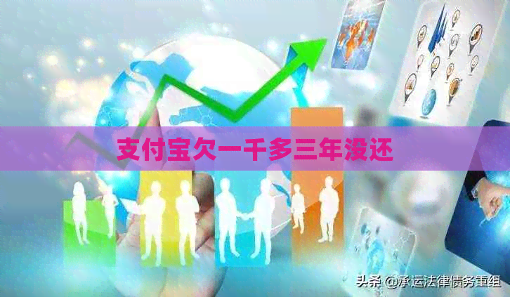 信用卡欠一千多三年没还