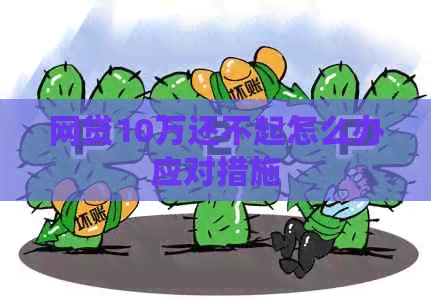 网贷10万还不起怎么办应对措施