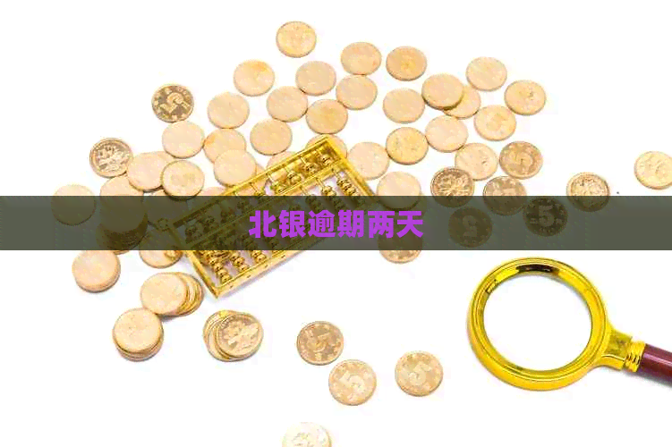 北银逾期两天
