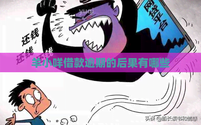 羊小咩借款逾期的后果有哪些