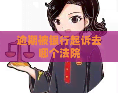 逾期被银行起诉去哪个法院