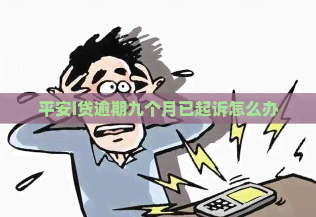 平安i贷逾期九个月已起诉怎么办