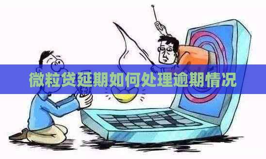 微粒贷延期如何处理逾期情况