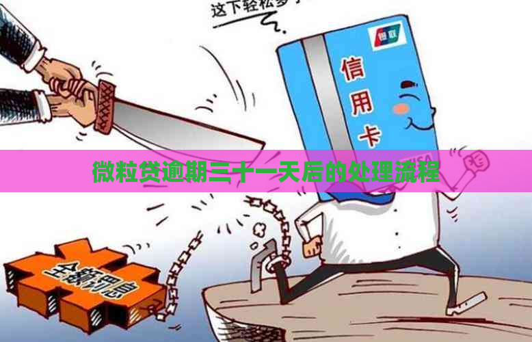 微粒贷逾期三十一天后的处理流程