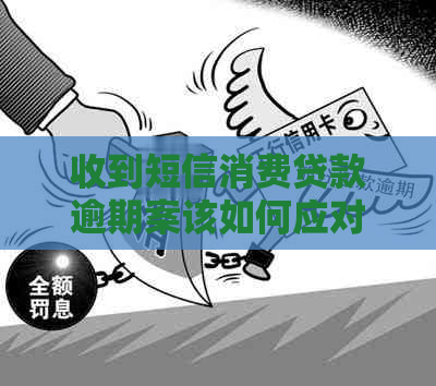 收到短信消费贷款逾期案该如何应对