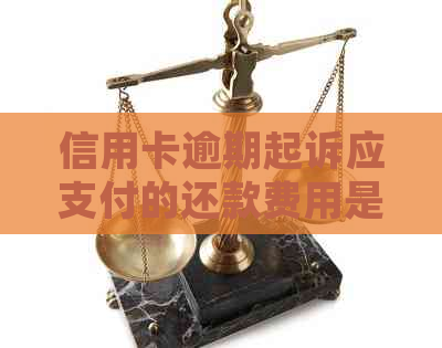 信用卡逾期起诉应支付的还款费用是多少