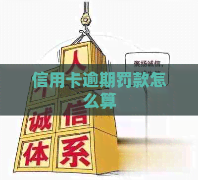 信用卡逾期罚款怎么算