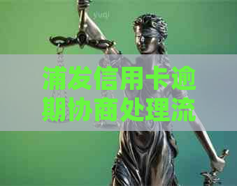 浦发信用卡逾期协商处理流程