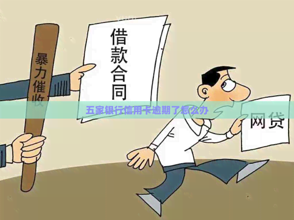 五家银行信用卡逾期了怎么办