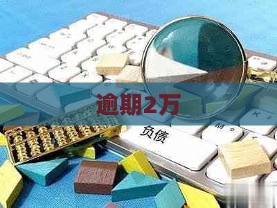 逾期2万
