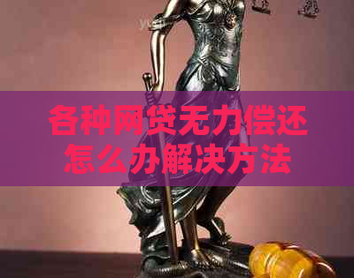 各种网贷无力偿还怎么办解决方法