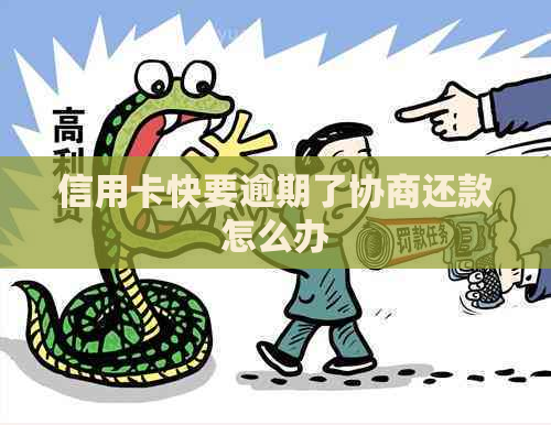 信用卡快要逾期了协商还款怎么办