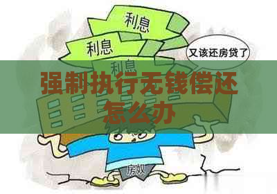 强制执行无钱偿还怎么办