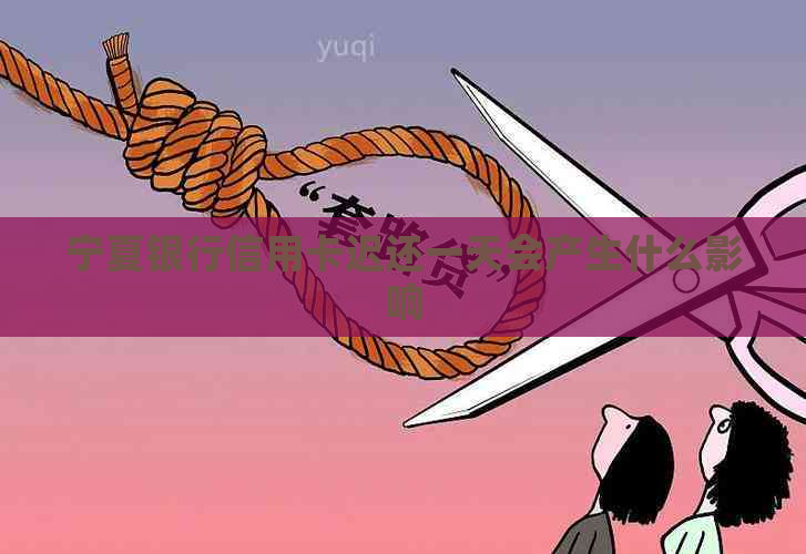 宁夏银行信用卡迟还一天会产生什么影响