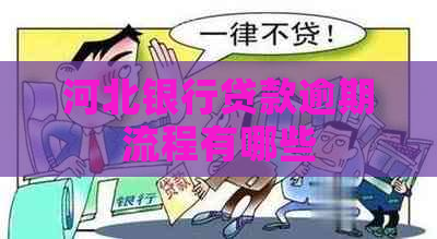 河北银行贷款逾期流程有哪些