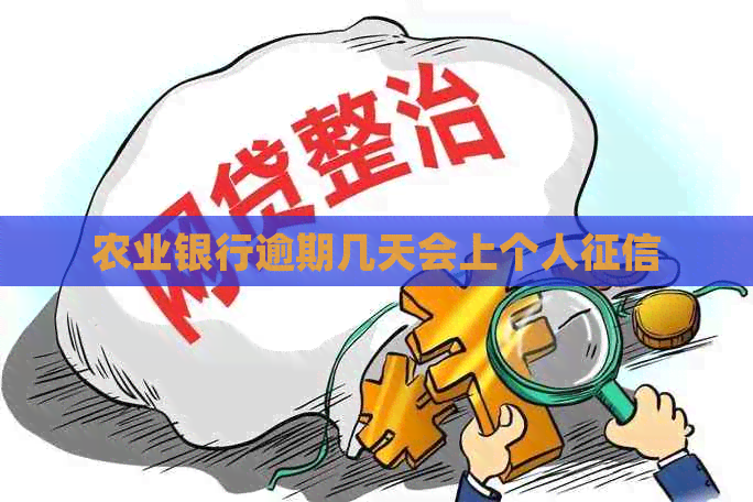 农业银行逾期几天会上个人