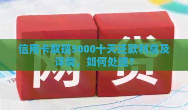 信用卡取现5000十天还款利息及详情，如何处理？
