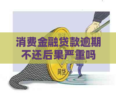 消费金融贷款逾期不还后果严重吗