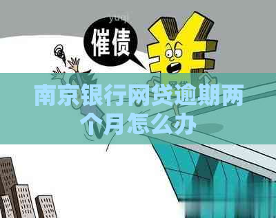 南京银行网贷逾期两个月怎么办