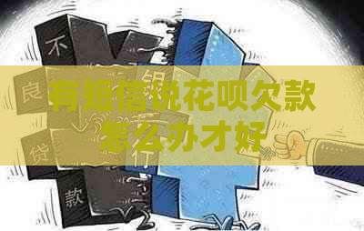 有短信说白条欠款怎么办才好