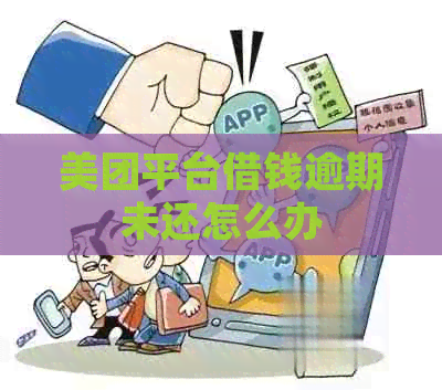 美团平台借钱逾期未还怎么办
