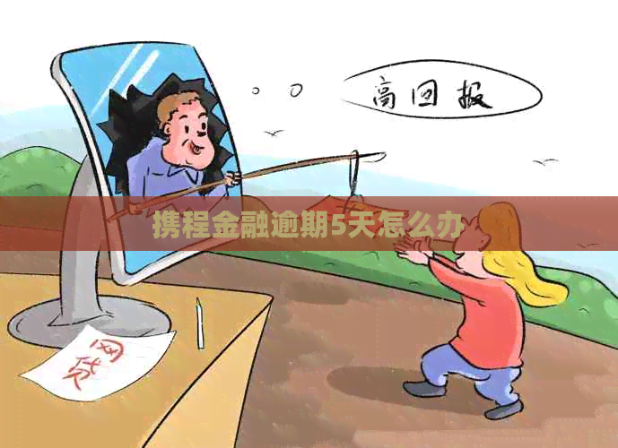 携程金融逾期5天怎么办