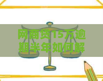 白条贷15万逾期半年如何解决