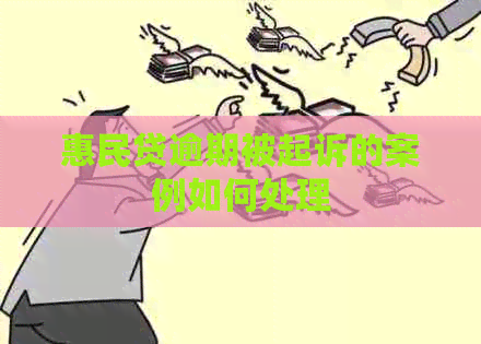 惠民贷逾期被起诉的案例如何处理