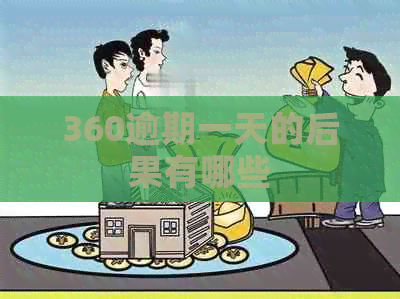 360逾期一天的后果有哪些