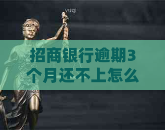 招商银行逾期3个月还不上怎么处理