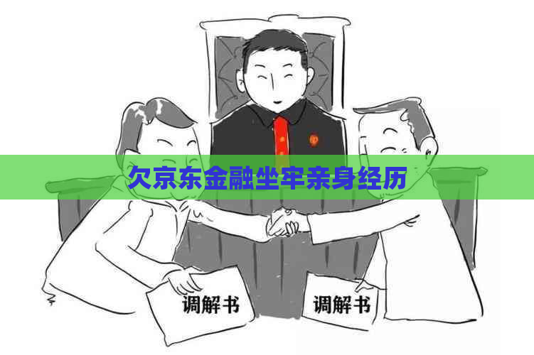 欠京东金融坐牢亲身经历