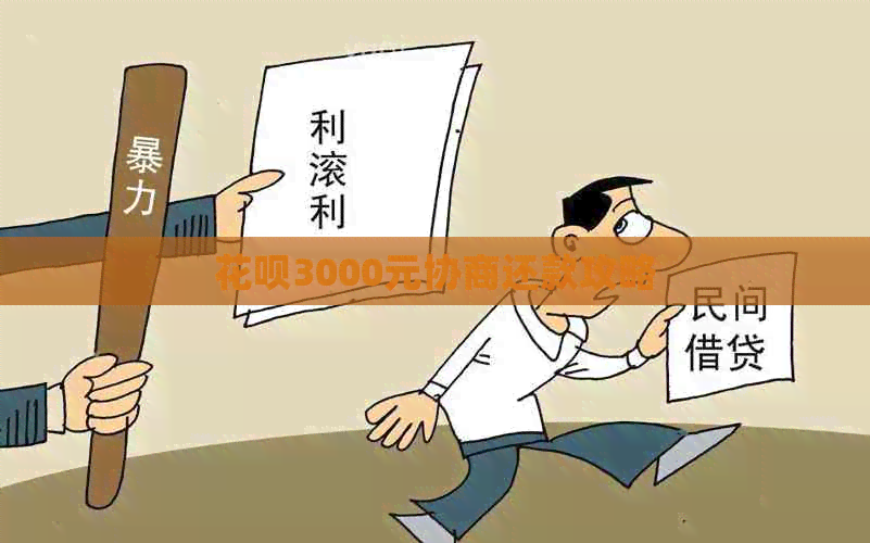 白条3000元协商还款攻略