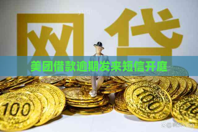 美团借款逾期发来短信开庭