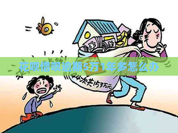 白条信用卡逾期5万1年多怎么办