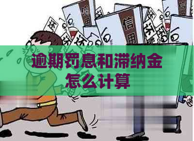 逾期罚息和滞纳金怎么计算
