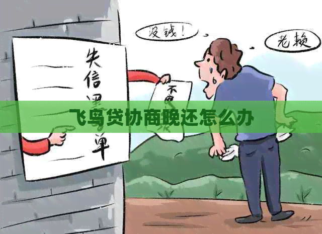 飞鸟贷协商晚还怎么办