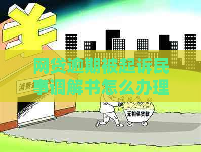 网贷逾期被起诉民事调解书怎么办理