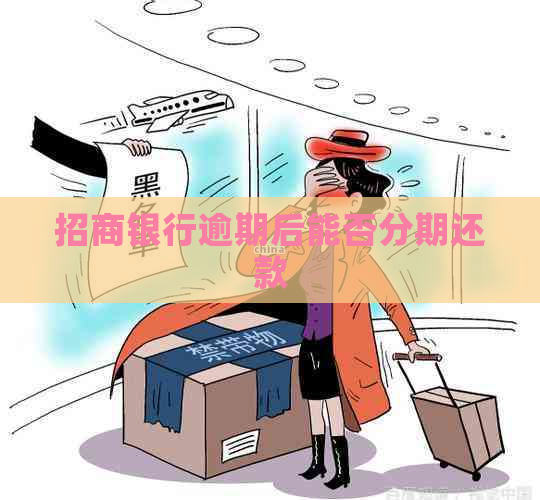 招商银行逾期后能否分期还款
