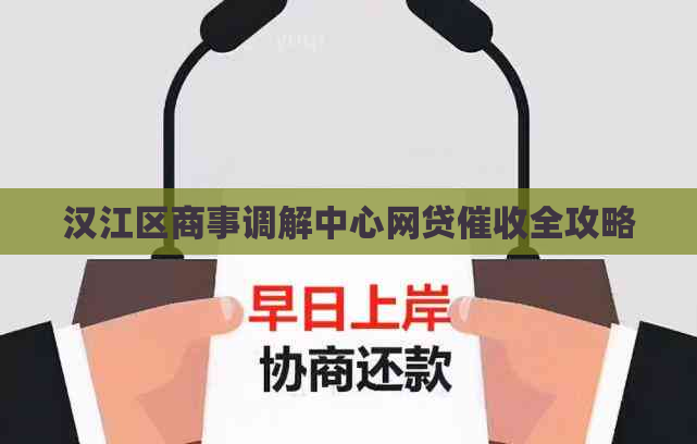 汉江区商事调解中心网贷全攻略