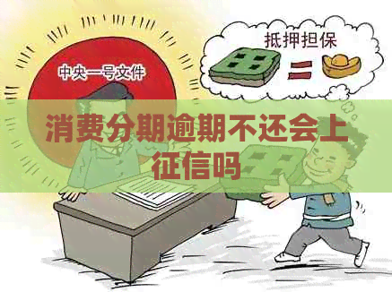 消费分期逾期不还会上吗