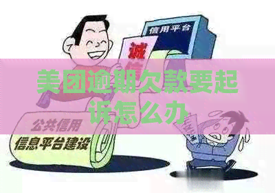 美团逾期欠款要起诉怎么办