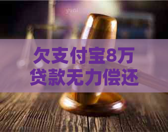 欠信用卡8万贷款无力偿还怎么办