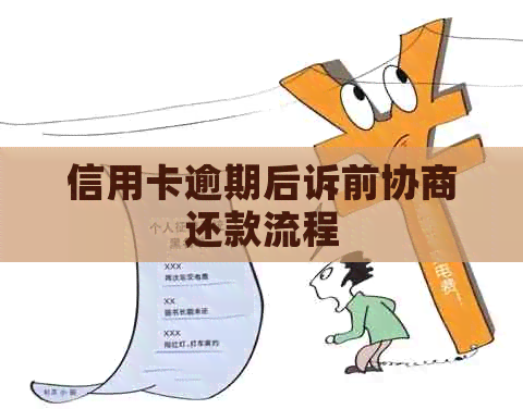 信用卡逾期后诉前协商还款流程