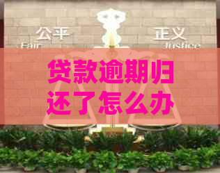 贷款逾期归还了怎么办还有哪些解决办法